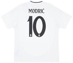 Pro Soccer Specialists Modric #10 Home Soccer Jersey 2024/25 (US Alpha Large Regular Regular White)