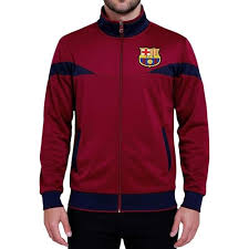 Icon Sports FC Barcelona Full-Zip Barça Track Jacket (Youth Small Red)