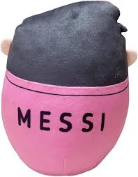 Dupuci Cartoon Soccer Star with Soccer Jersey 10 Plush Figure Toy Number 10 Soccer Player Plush Pillow