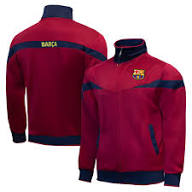 Icon Sports FC Barcelona Full-Zip Barça Track Jacket (Youth Small Red)